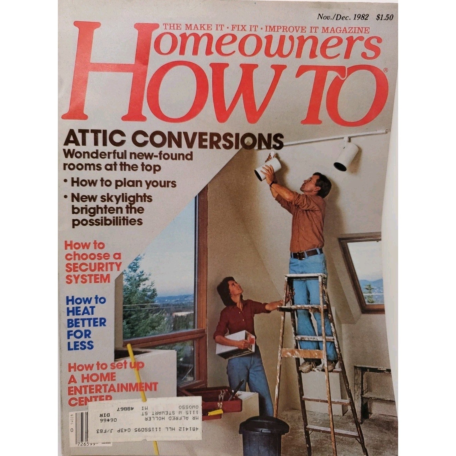 Homeowner's How To November/December 1982 Magazine