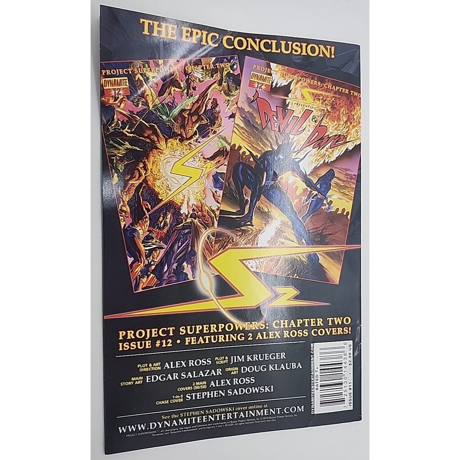 Project Superpowers: Chapter Two #11 Dynamite comics