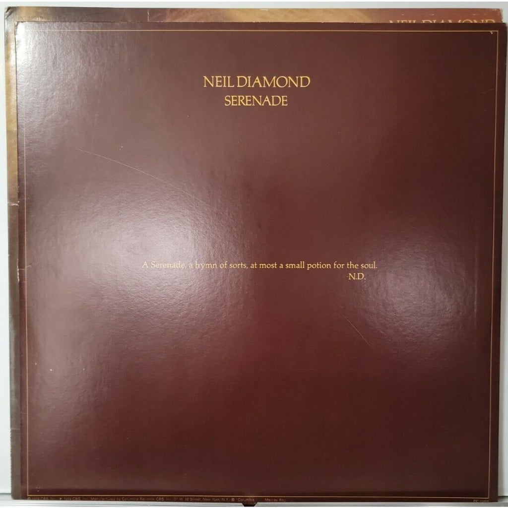 Serenade by Neil Diamond (Vinyl, Columbia (USA))