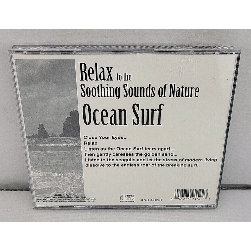 Relax To The Soothing Sounds Of Nature Ocean Surf 1994 CD