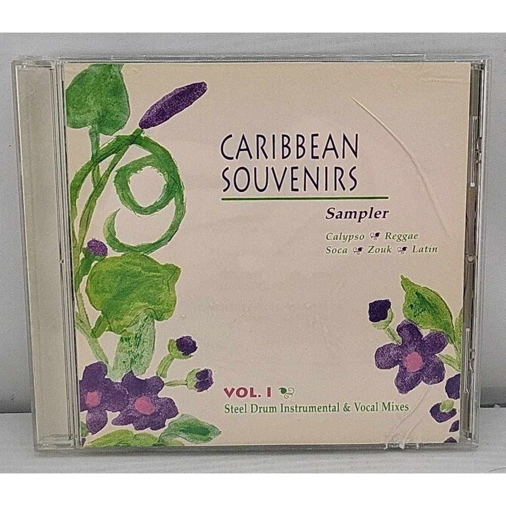 Caribbean Souvenirs Sampler Vol. 1 Steel Drum Instrumental Vocal CD