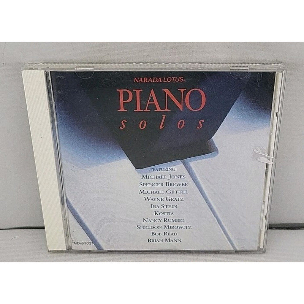Piano Solos: Ten Narada Artists - Audio CD By Jones
