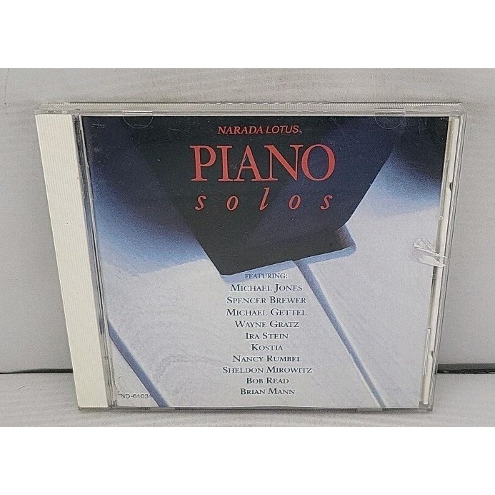 Piano Solos: Ten Narada Artists - Audio CD By Jones