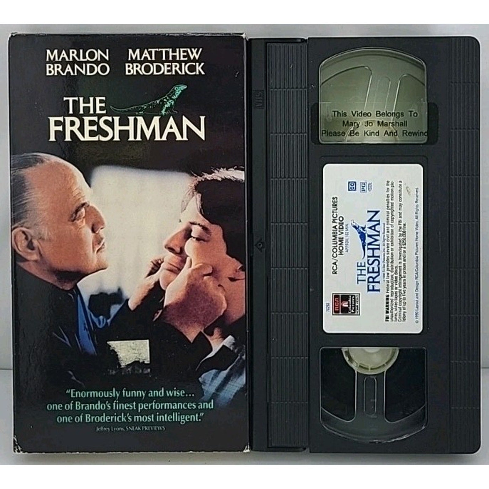 The Freshman (VHS, 1991, Closed Captioned)