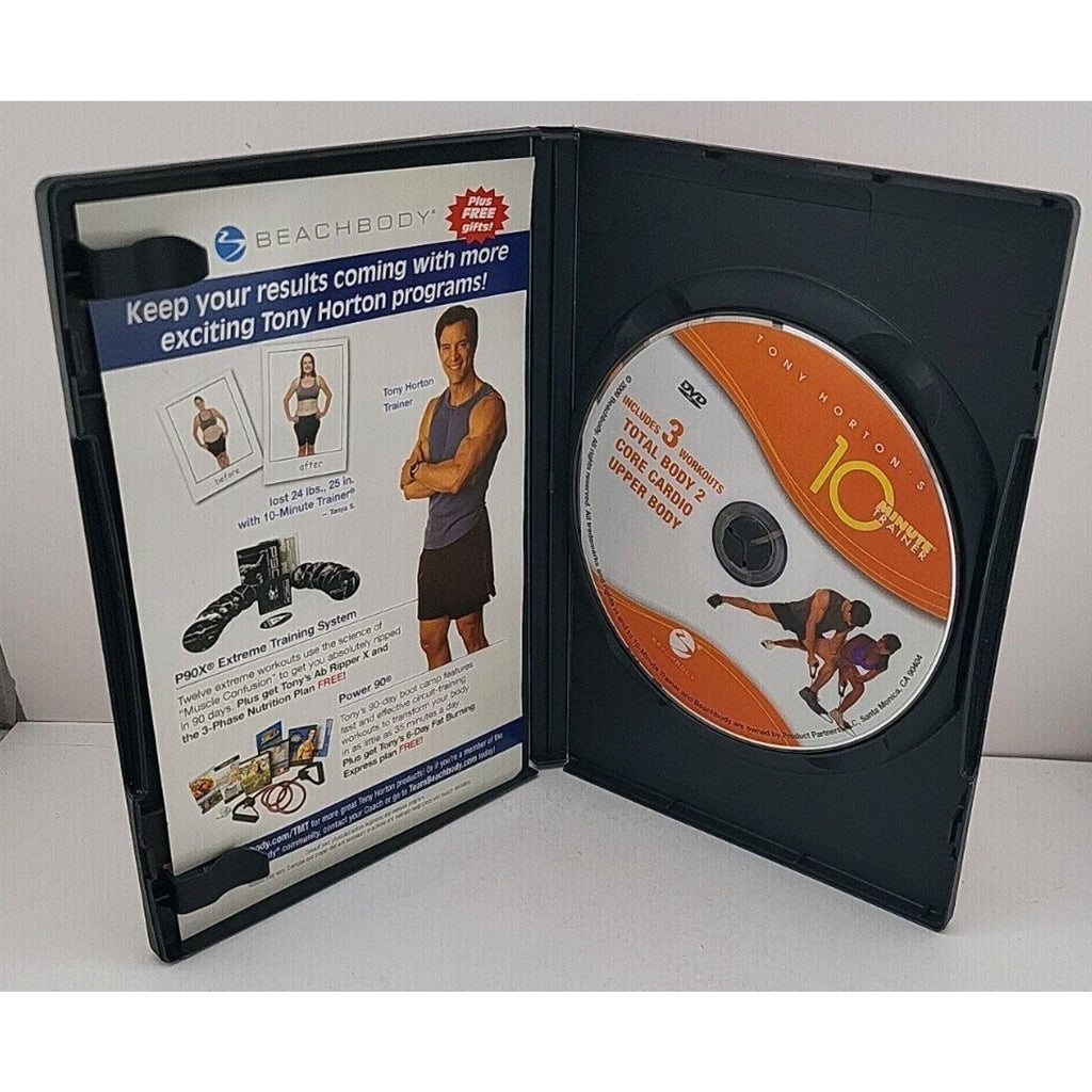 Tony Hortons 10 Minute Trainer: Total Body 2, Core Cardio, Upper Body (DVD)