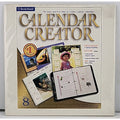 Calendar Creator 8.0 PC CD-Rom 2001 Broderbund *Brand New*