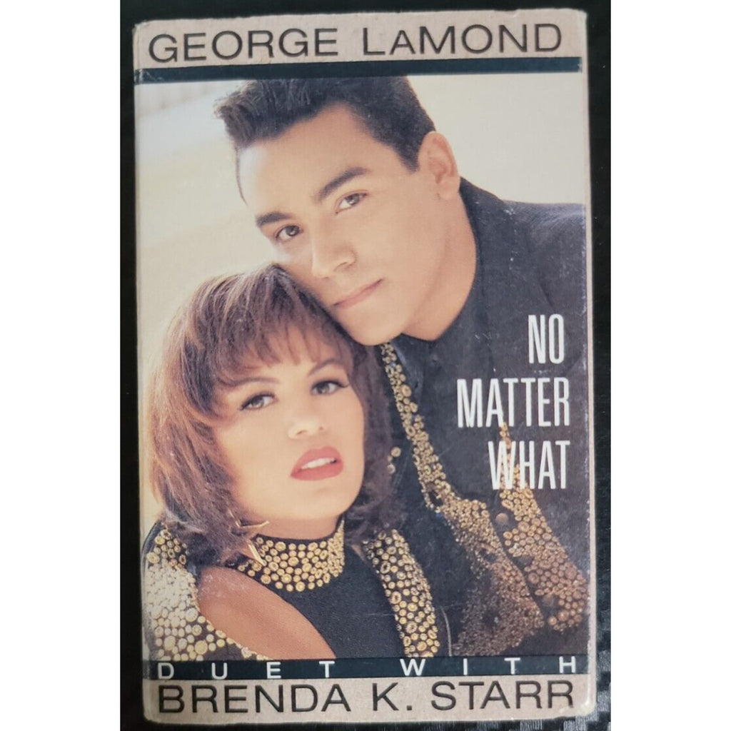 Cassette Tape Single 1990 George Lamond W/ Brenda Starr No Matter What