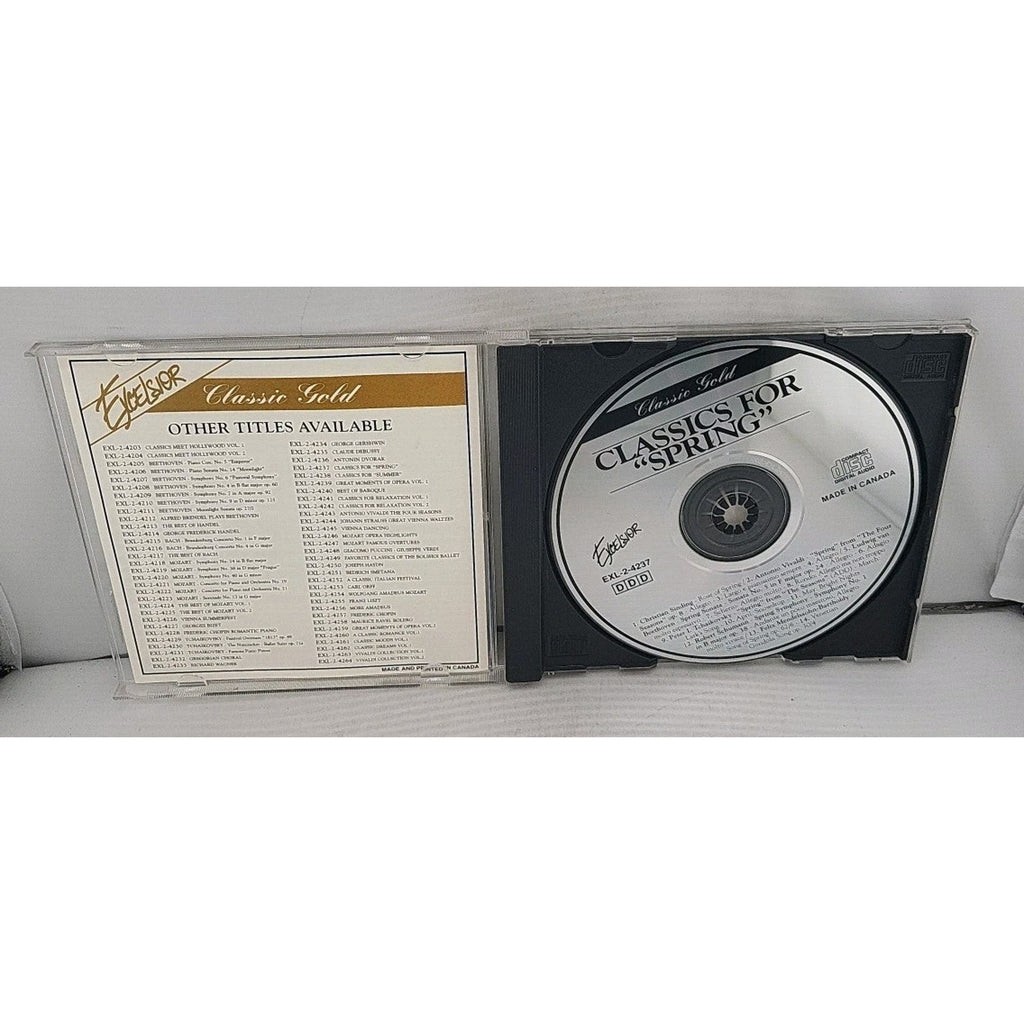 Classic's For Spring CD Vivaldi Beethoven Schumann Excelsior Classic gold 1983