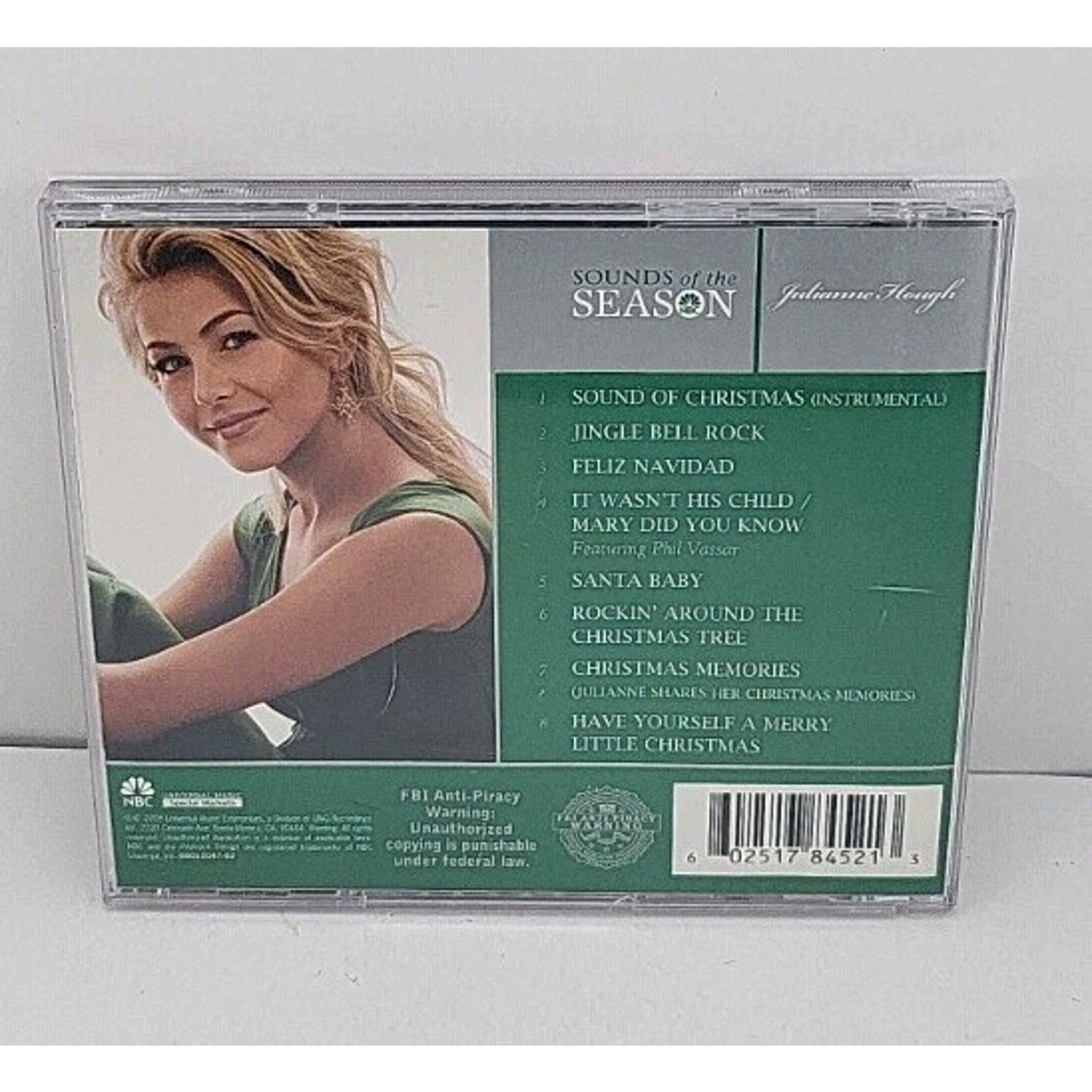 The Julianne Hough Holiday Collection: Sounds of the Season - Music CD - Juliann