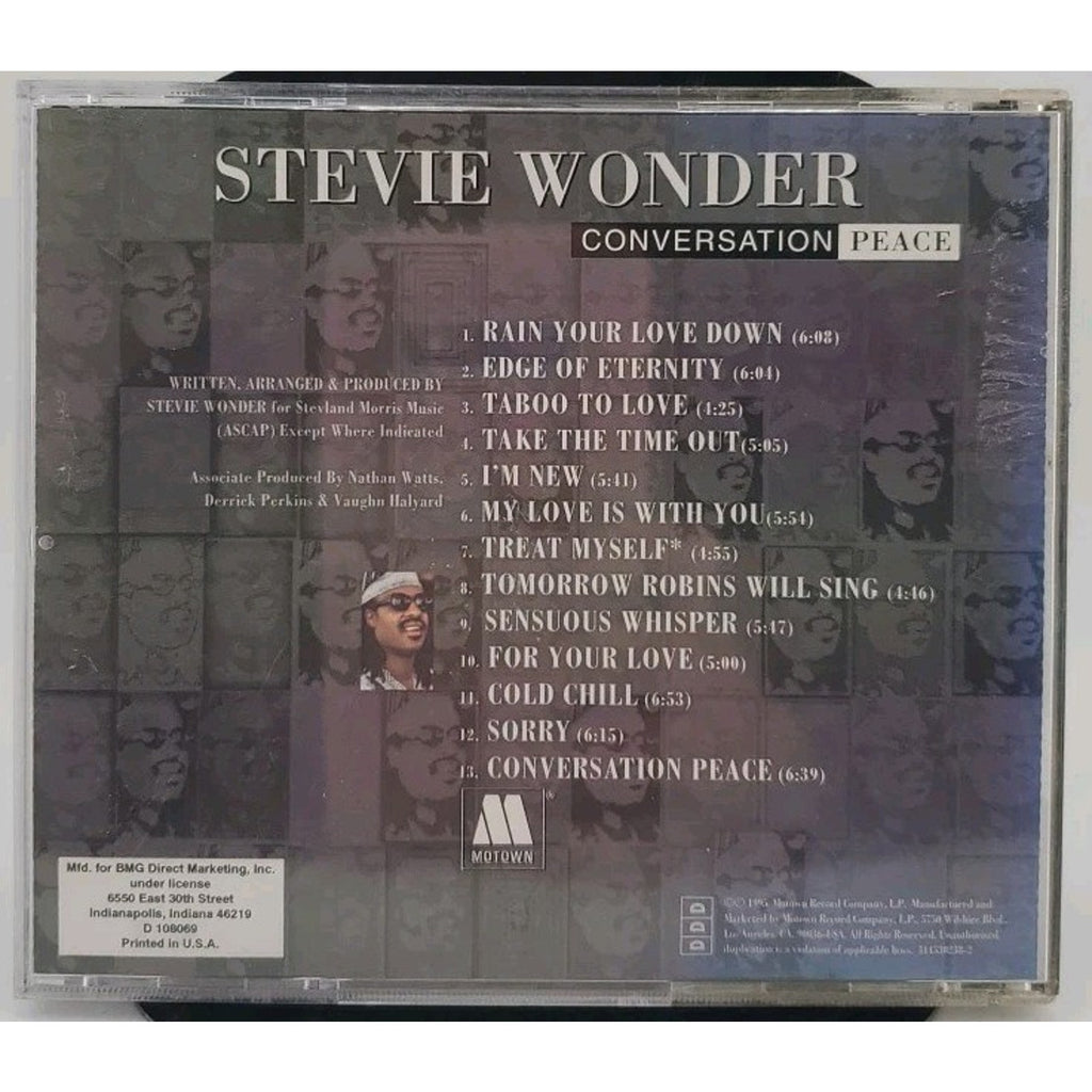 Conversation Peace by Stevie Wonder (CD, Feb-2009, Universal)