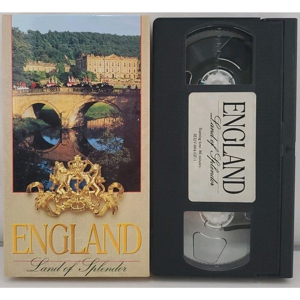 England: Land Of Splendor (VHS, 1993, Documentary)