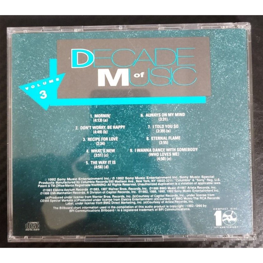 Billboard Decade Of Music Volume 3 (CD)
