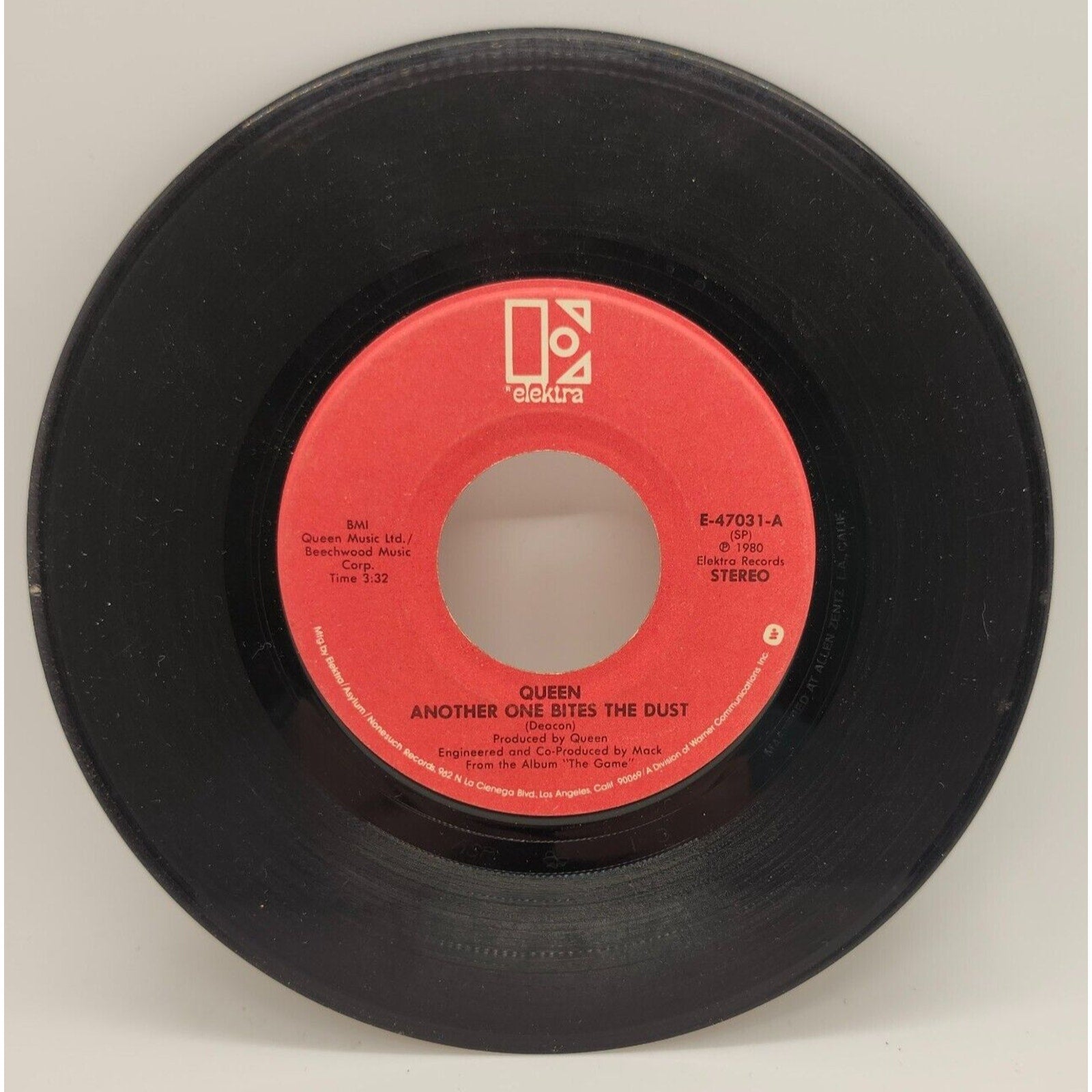 Another One Bites the Dust / Don't Try Suicide By Queen (Record) - E-47031