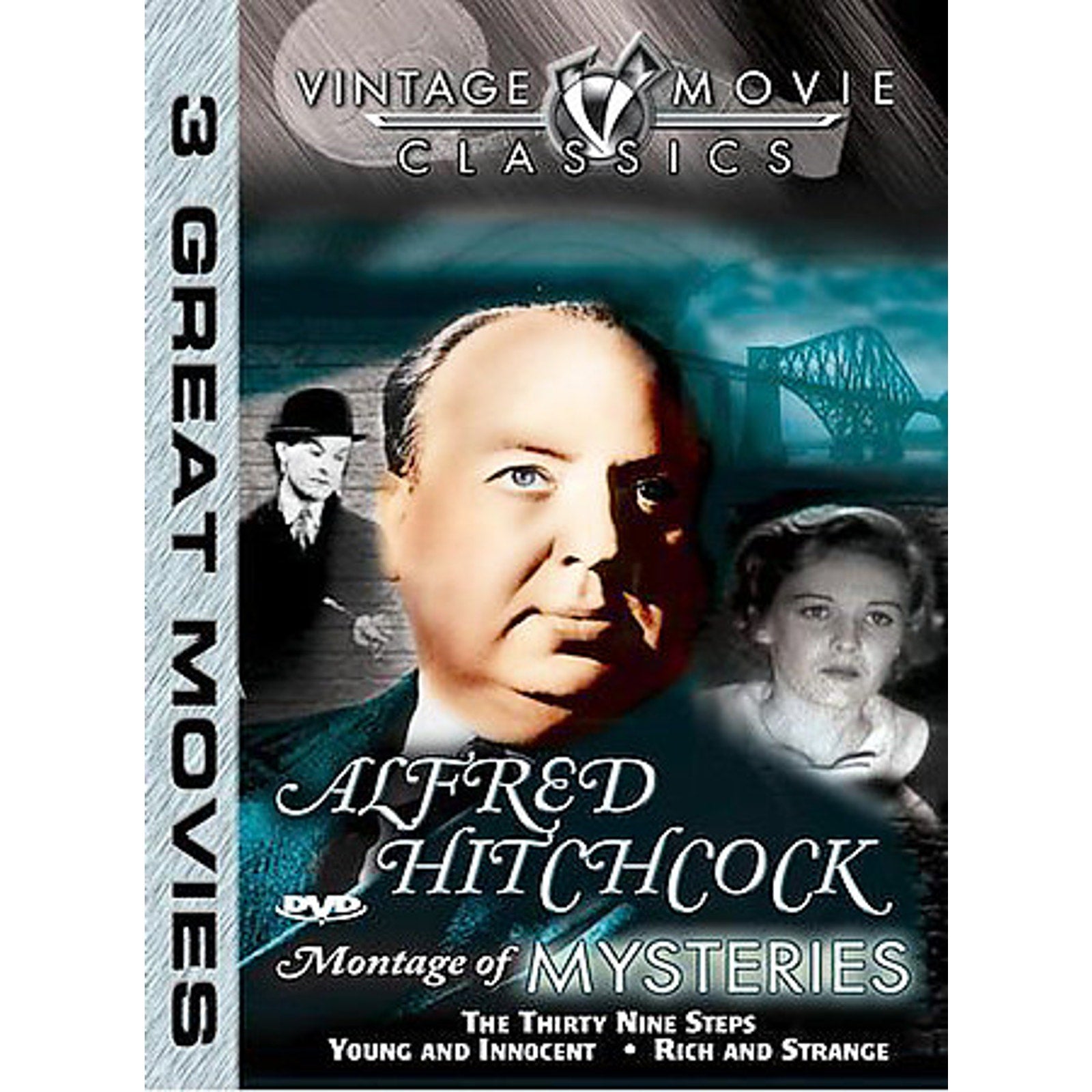 Alfred Hitchcock - Montage of Mysteries (DVD, 2003, Vintage Movie Classics)