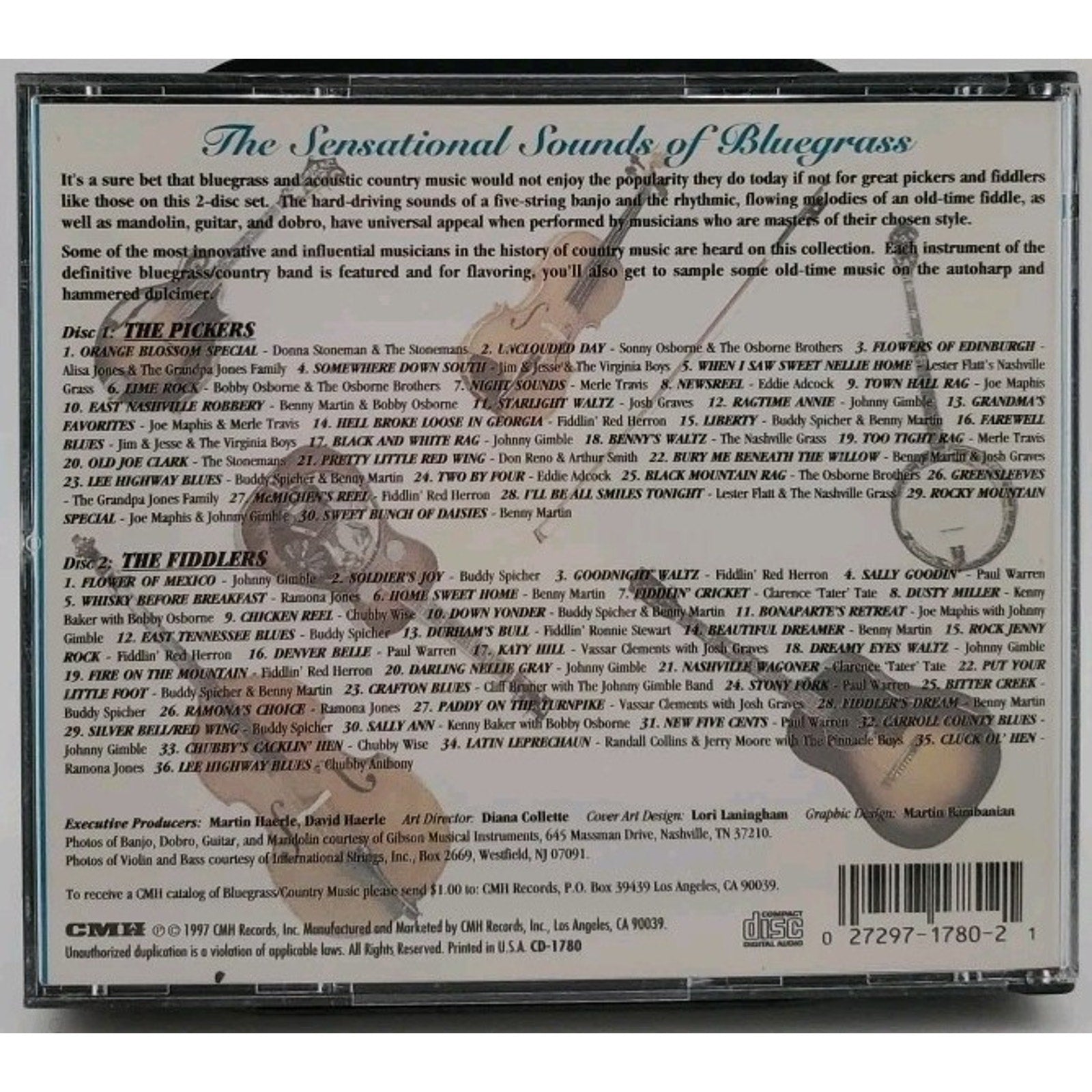 Sensational Sounds of Blueggrass by Various (CD, 1997)