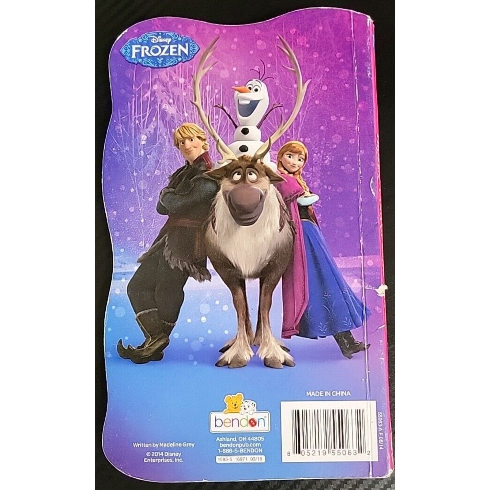 Disney Frozen Anna and Elsa Land of Snow and Ice Board Book for Children Kids