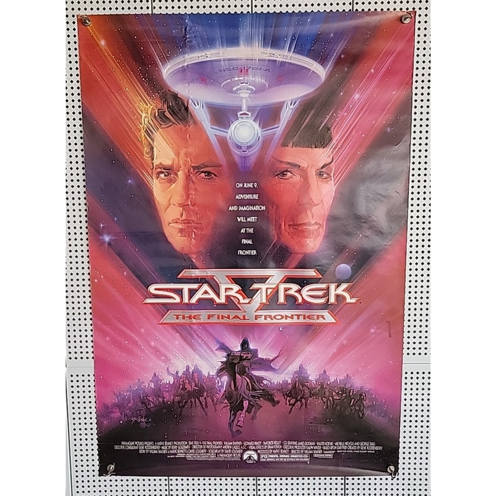 Star Trek V The Final Frontier Movie Poster 1 Sheet Original Final 27 x 40"