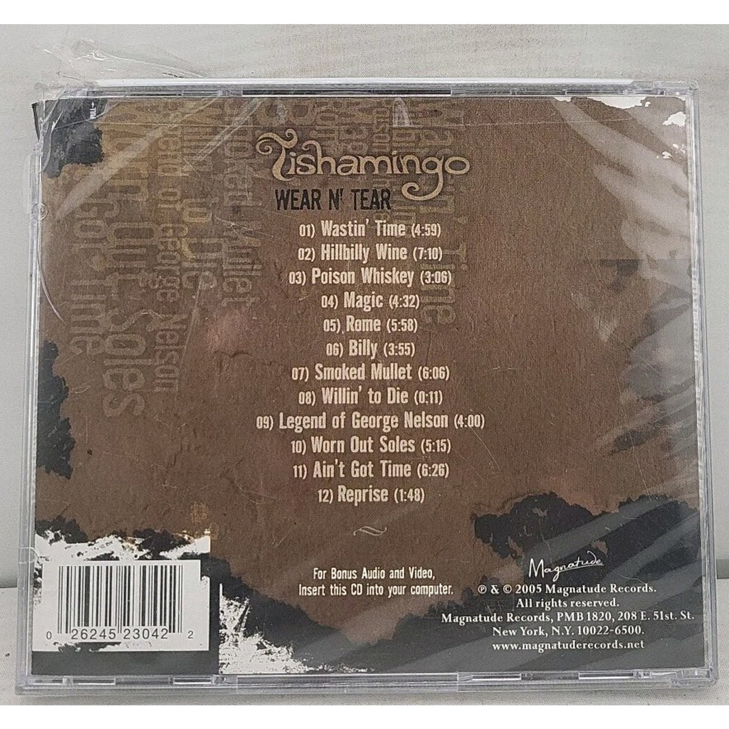 Wear N' Tear by Tishamingo (CD, 2005) *Sealed Broken Case*