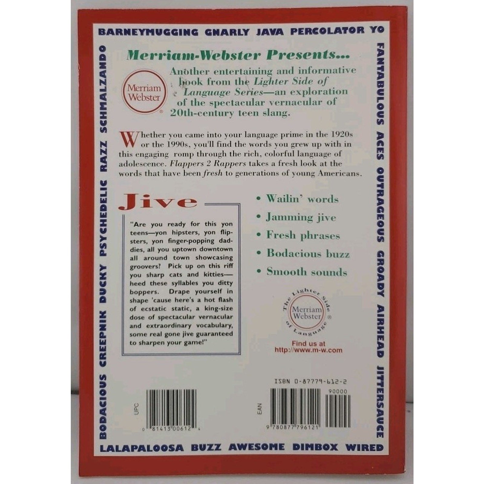 Flappers 2 Rappers : American Youth Slang by Tom Dalzell (1996, Trade Paperback)