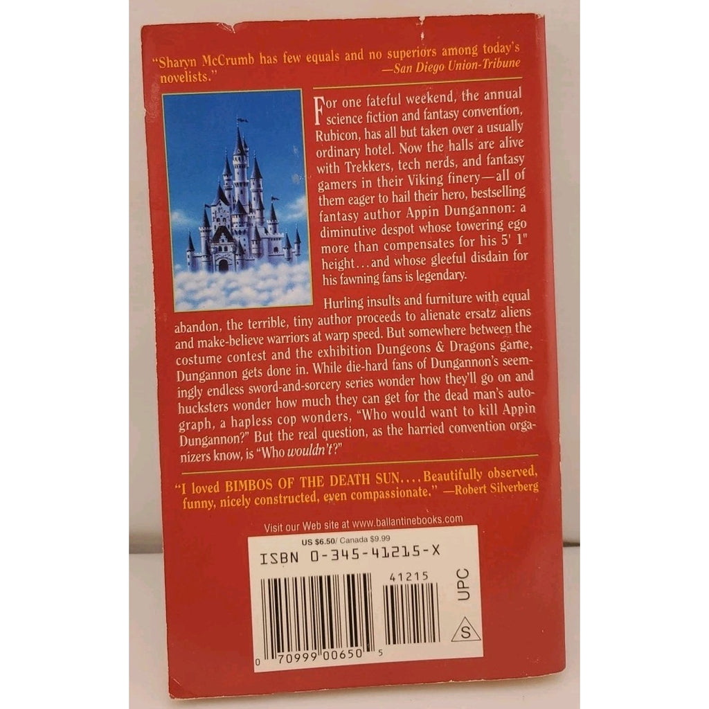 Bimbos of the Death Sun by Sharyn McCrumb (1996, Trade Paperback)