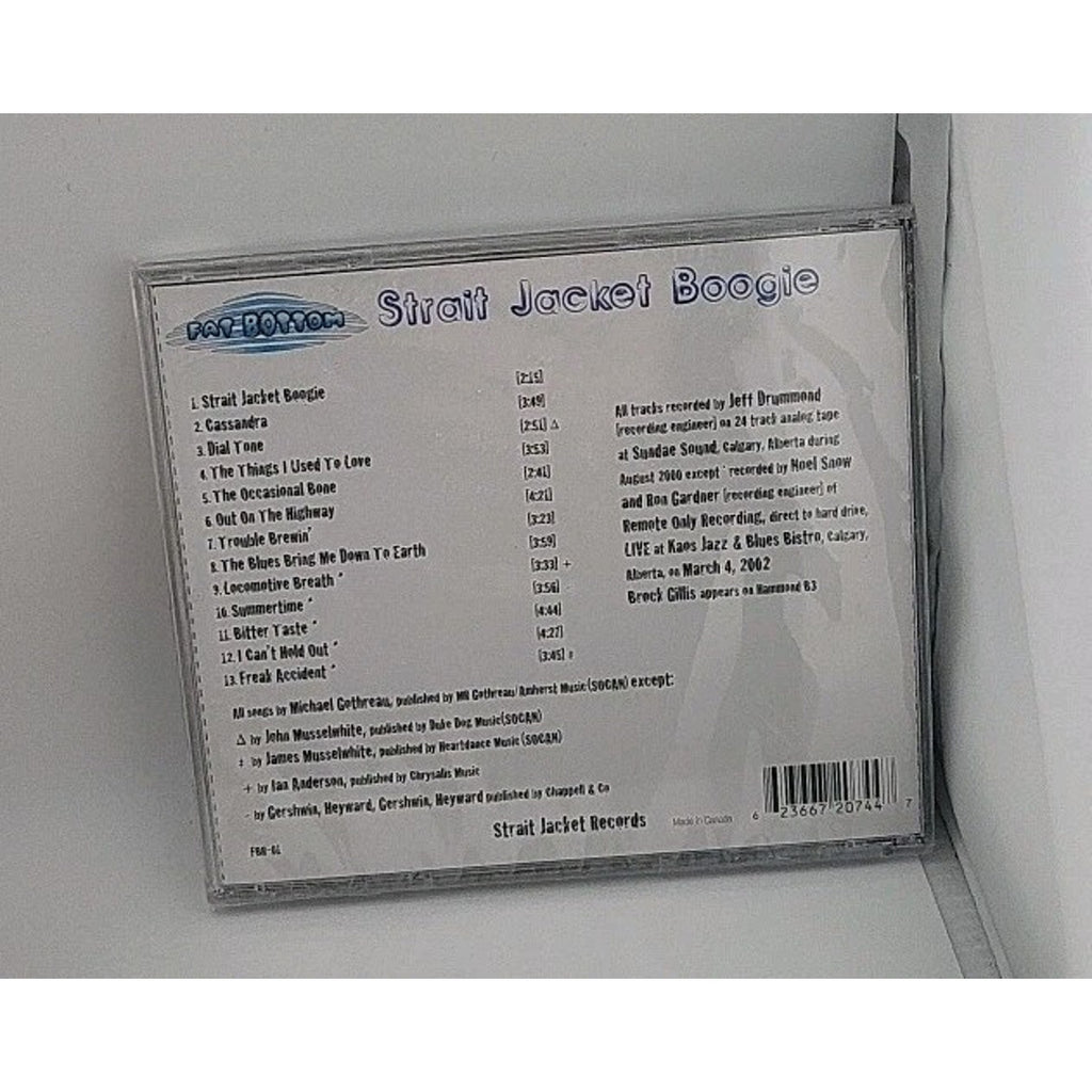 Strait Jacket Boogie by Fat Bottom (CD, Jun-2003, Strait Jacket Records) *New*