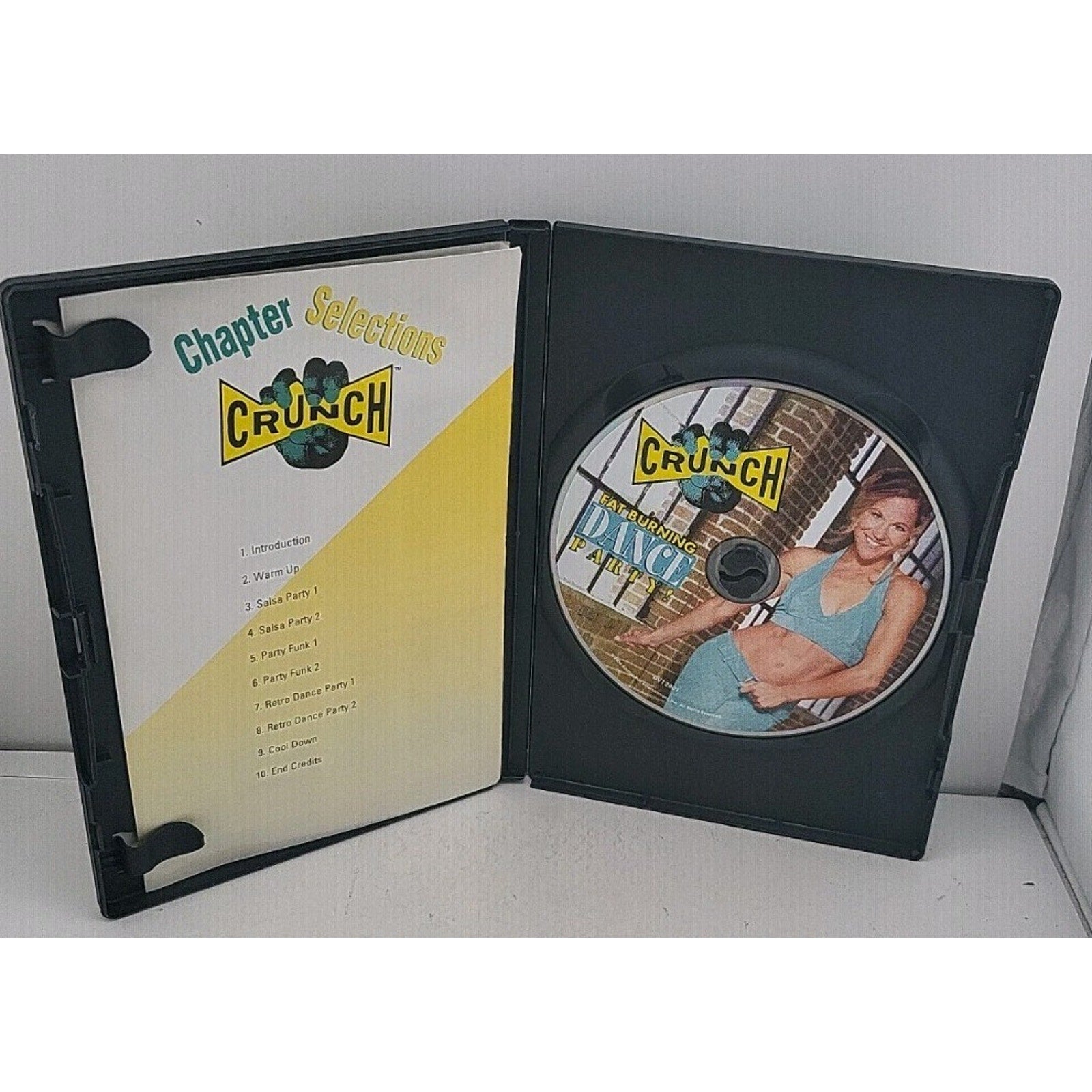 Crunch-Fat Burning Dance Party (DVD, 2004)