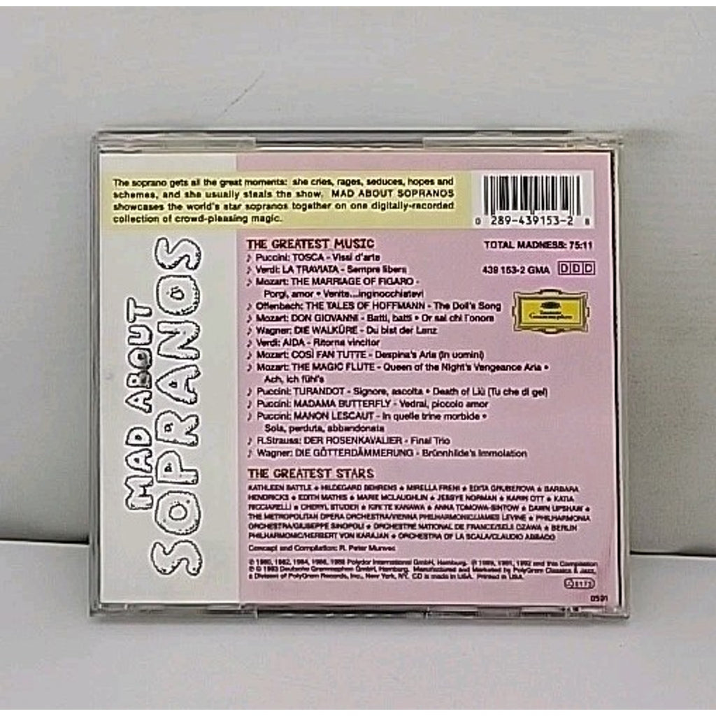 Mad about Sopranos by Various (CD, 1993)