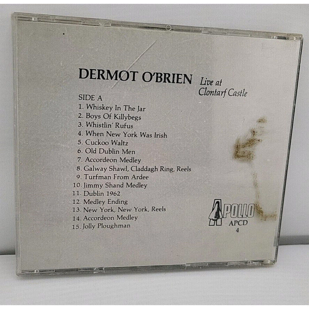 Live At Clontarf Castle By Dermot O'brien CD