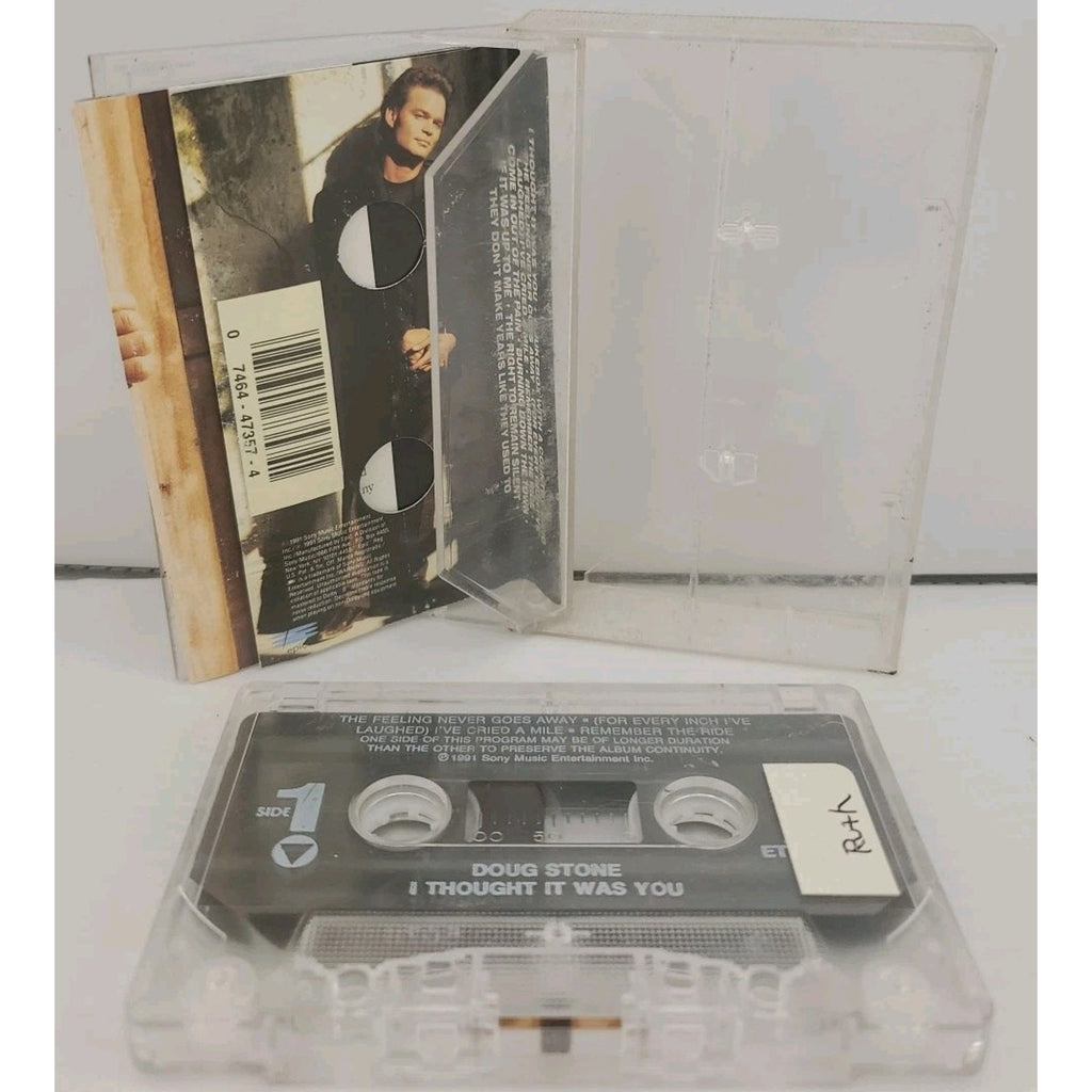 I Thought It Was You by Doug Stone (Cassette, Aug-1991, Epic)