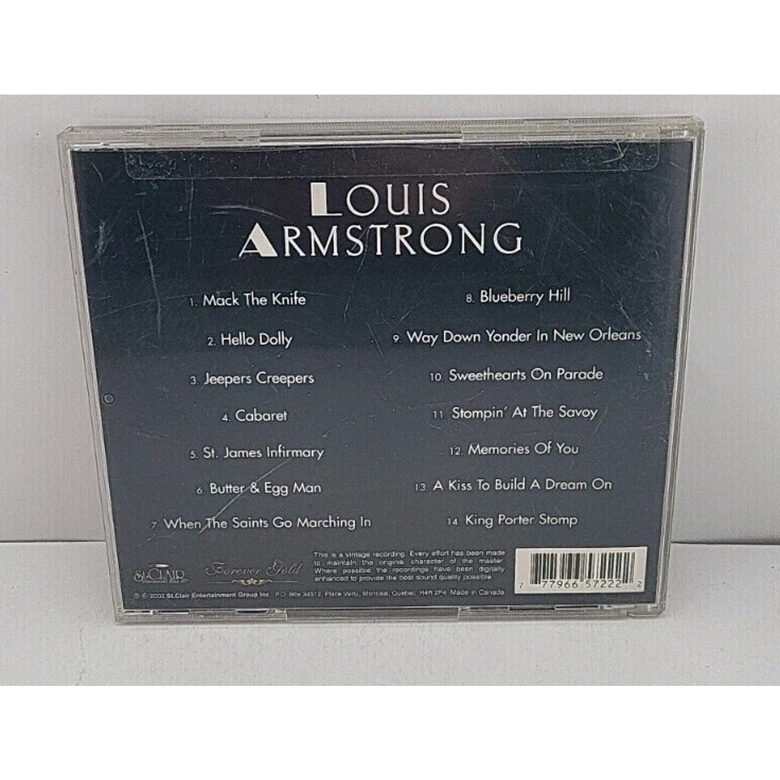 Forever Gold by Louis Armstrong (CD, 1999)