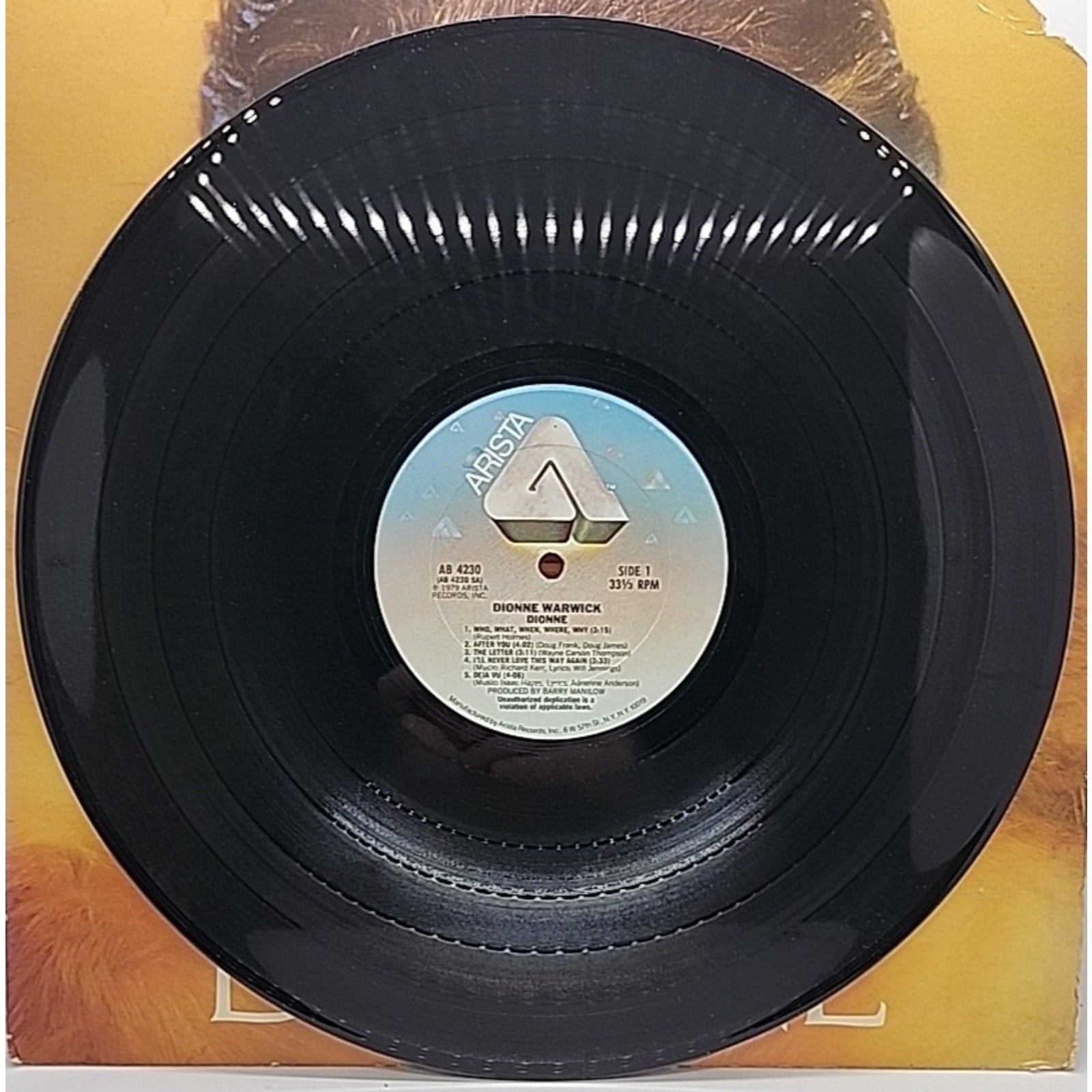 Dionne Warwick: Dionne 12" 33 RPM (Record)
