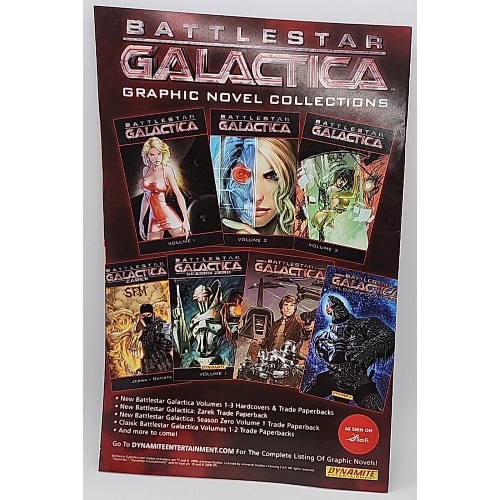 Battlestar Galactica Origins Dynamite Comics #8