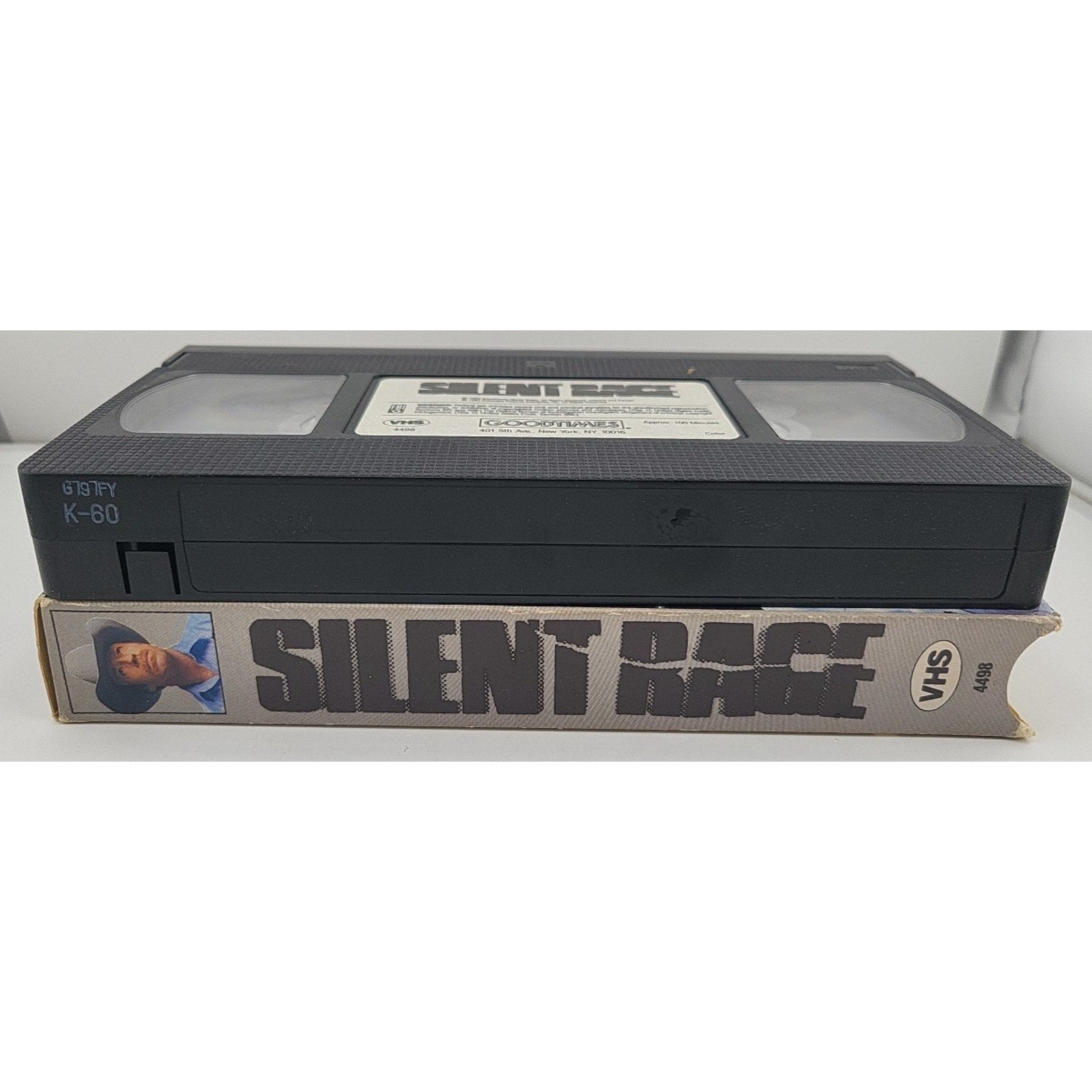 Chuck Norris In Silent Rage (1989, VHS, GoodTimes Home Video)