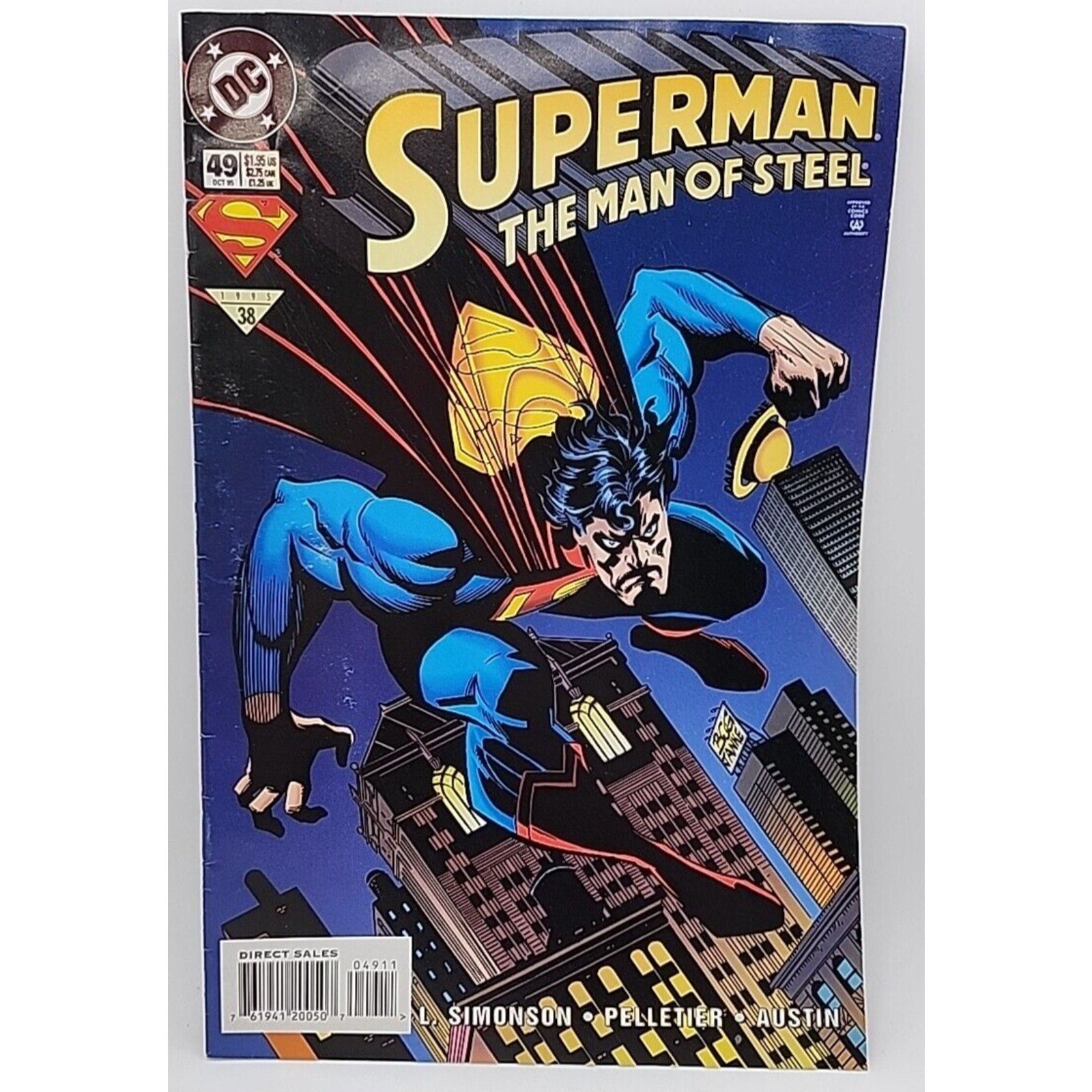 Superman The Man of Steel #49 DC Comics 1995