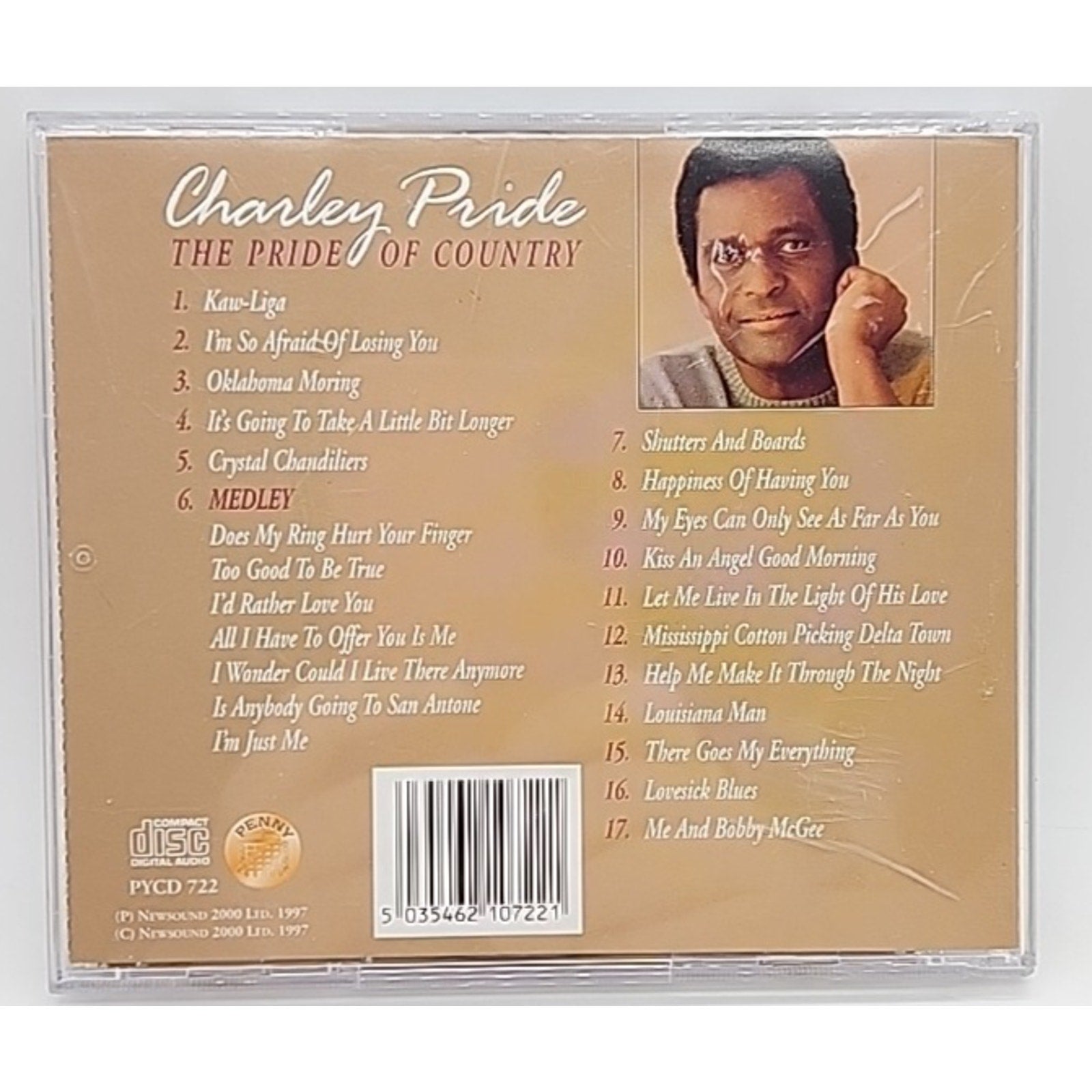 The Pride of Country by Charley Pride (CD, Jan-2004, Newsound 2000)