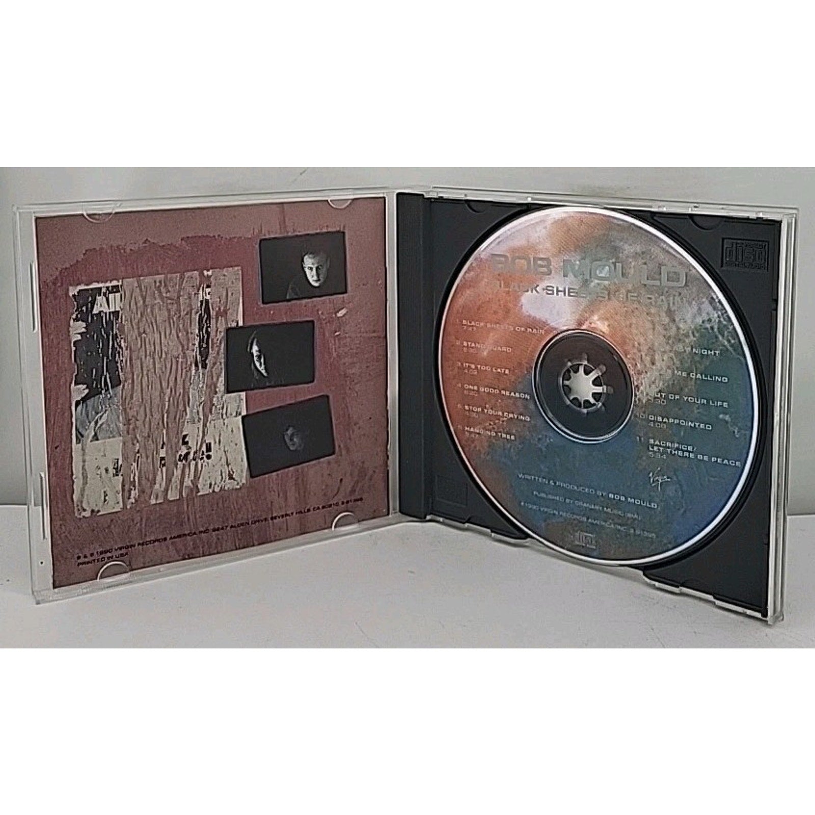 Black Sheets Of Rain by Bob Mould (CD, 1990, Virgin)