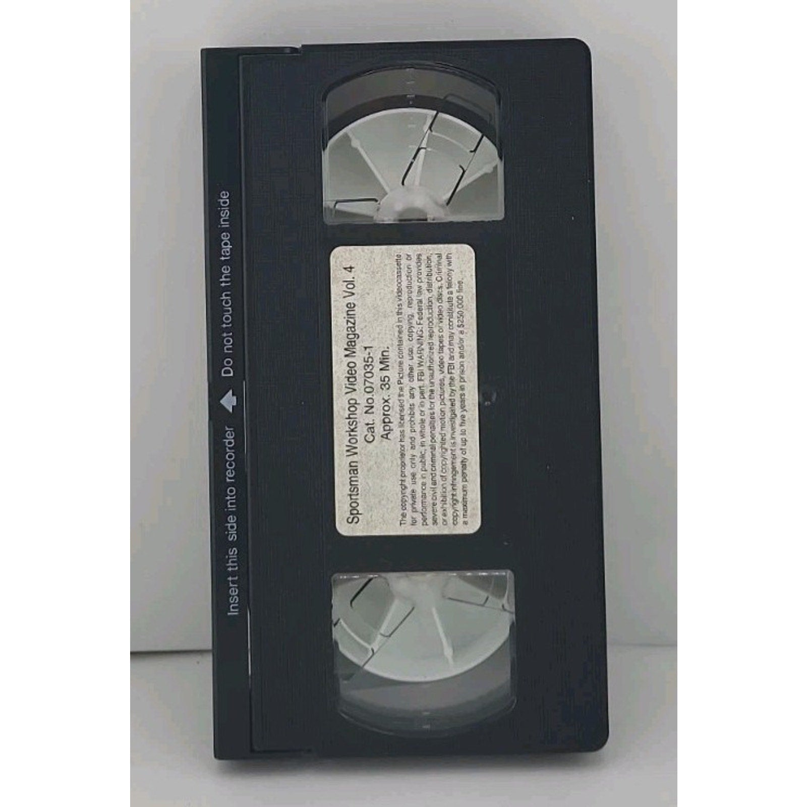 Sportsman Workshop Video Magazine Vol 4 VHS