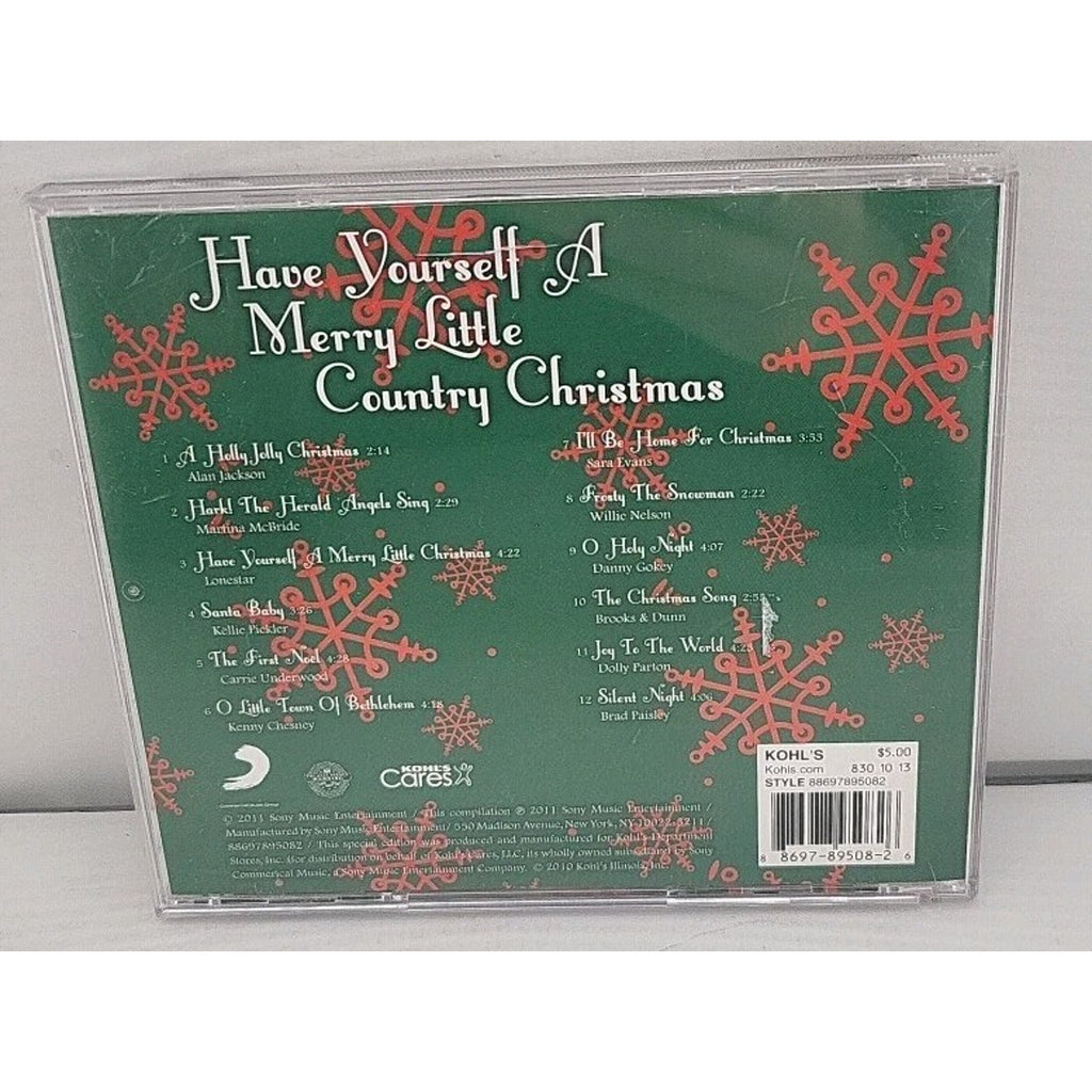 Have Yourself A Merry Little Country Christmas CD Dolly Parton, Willie Nelson