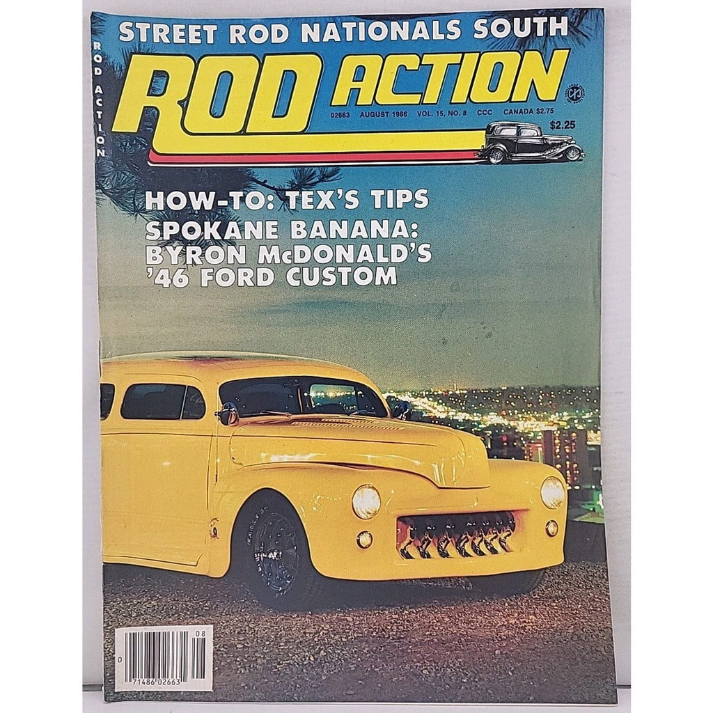 Rod Action Magazine - August 1986 - Vol. 15 No. 8