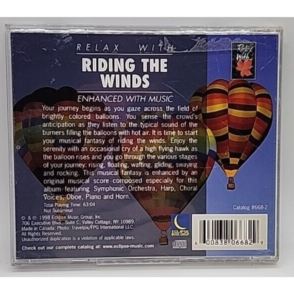 Relax with...Riding the Winds by Environmental (CD, Jun-1999, Creative Music)