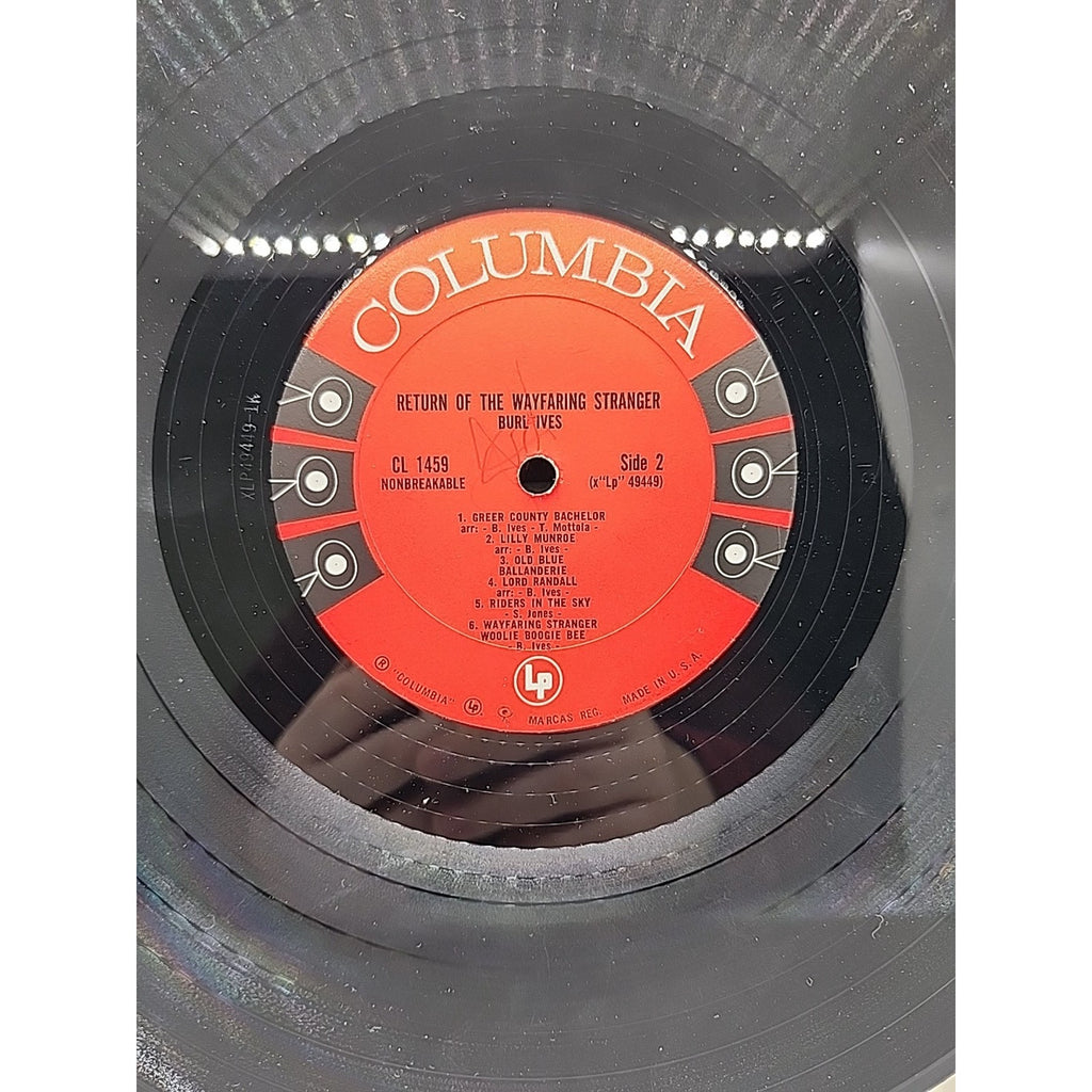 Burl Ives - Return of the Wayfaring Stranger (Record)