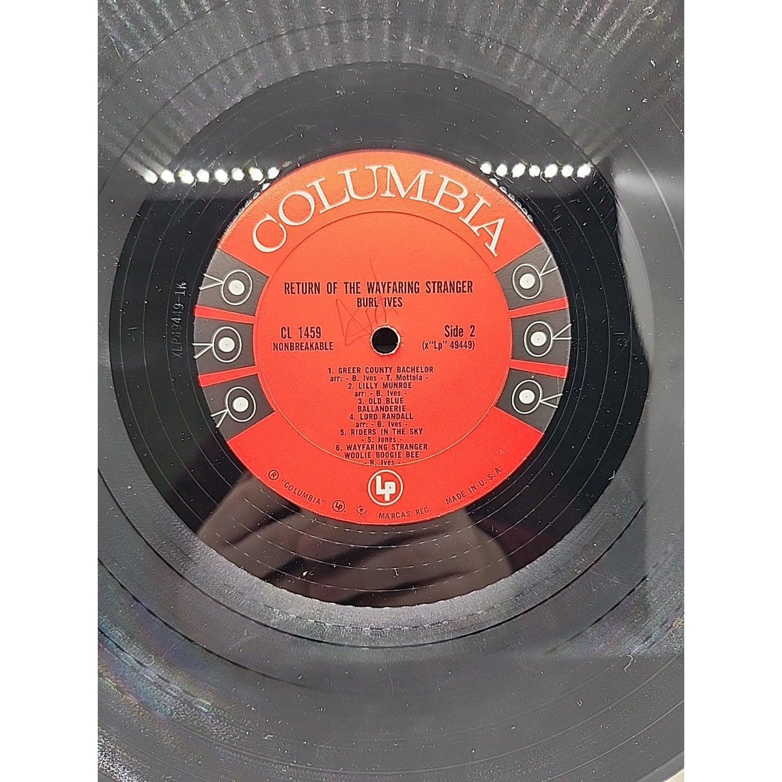 Burl Ives - Return of the Wayfaring Stranger (Record)