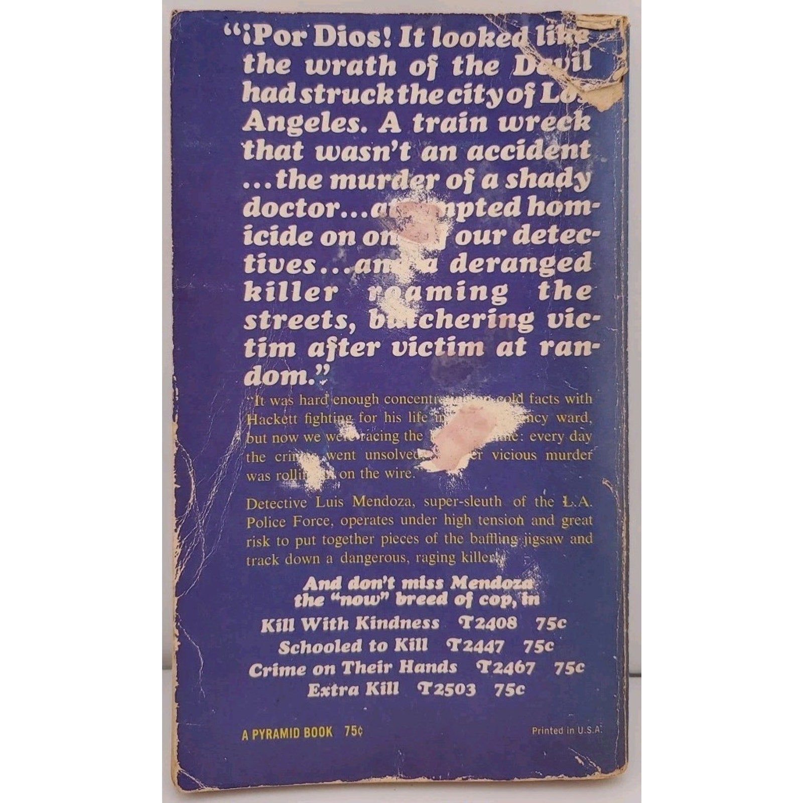 Mark of Murder : A Lieutenant Luis Mendoza Mystery by Dell Shannon (1986)