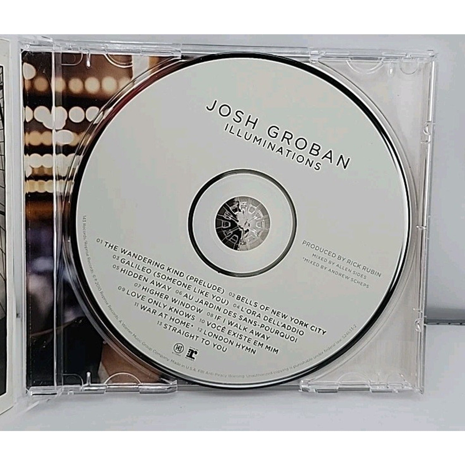 Illuminations by Groban, Josh (CD, 2010)