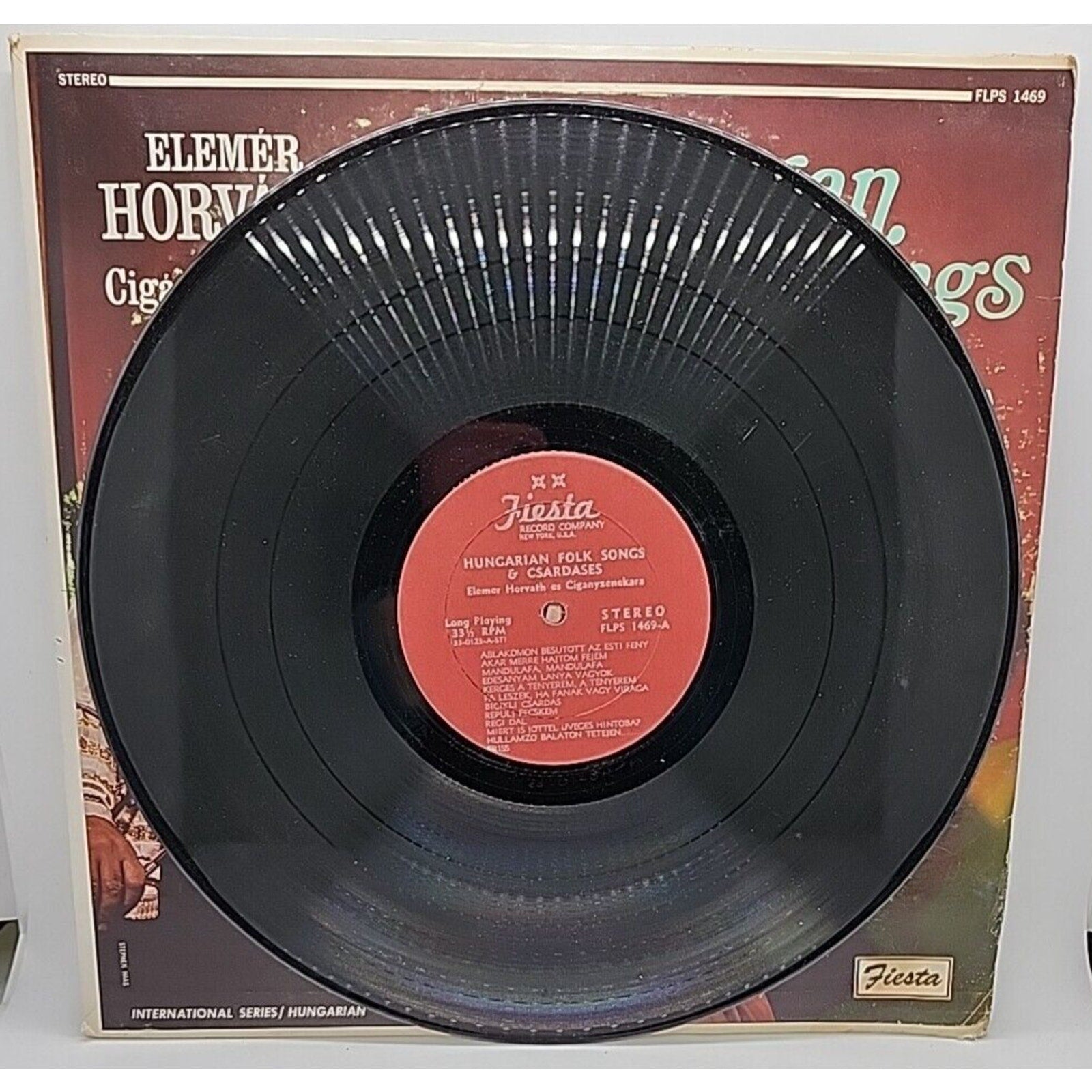 Elemer Horvath - Hungarian Folk Songs & Csardases (Record)