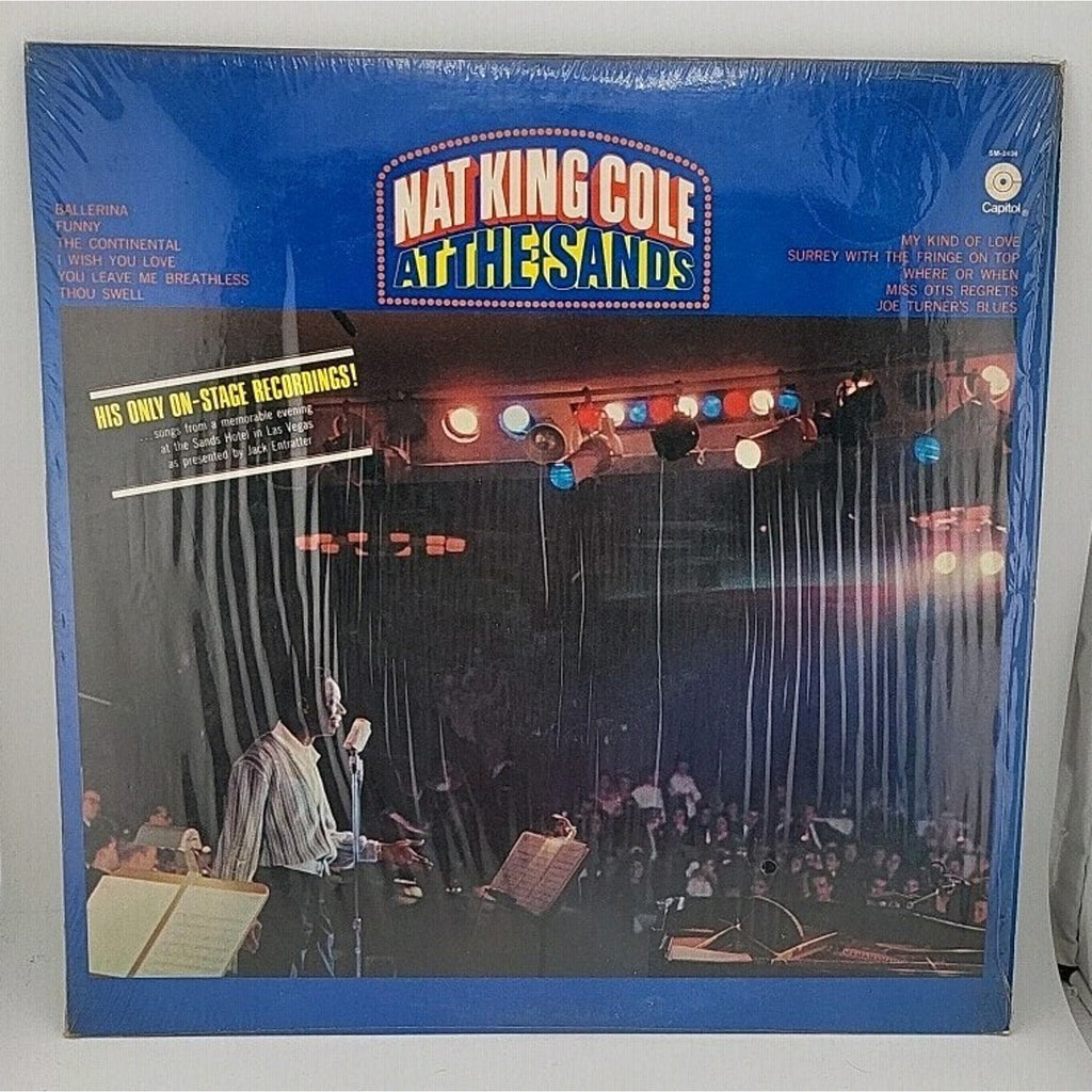 Nat King Cole - At The Sands LP Capitol SM-2434