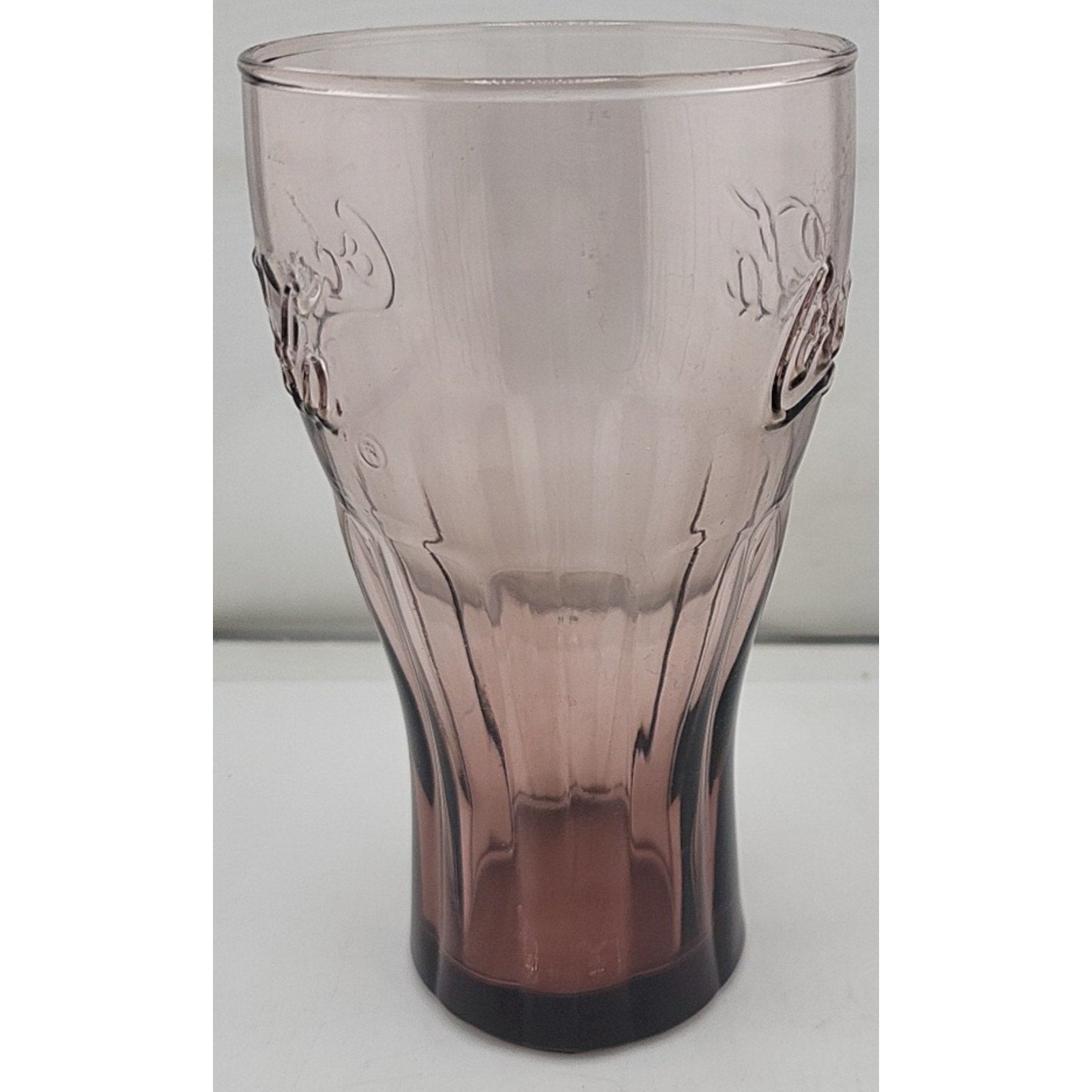 Mcdonalds Red Coca - Cola Glass Cup