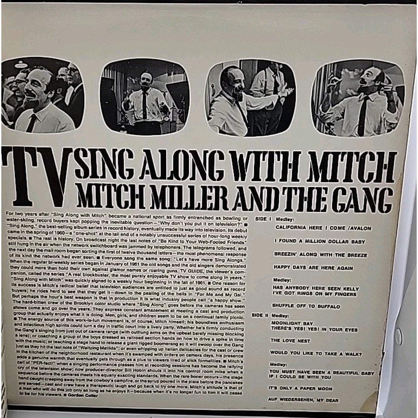 TV Sing Along with Mitch - Mitch Miller and the Gang (with Song Lyrics Enclosed)