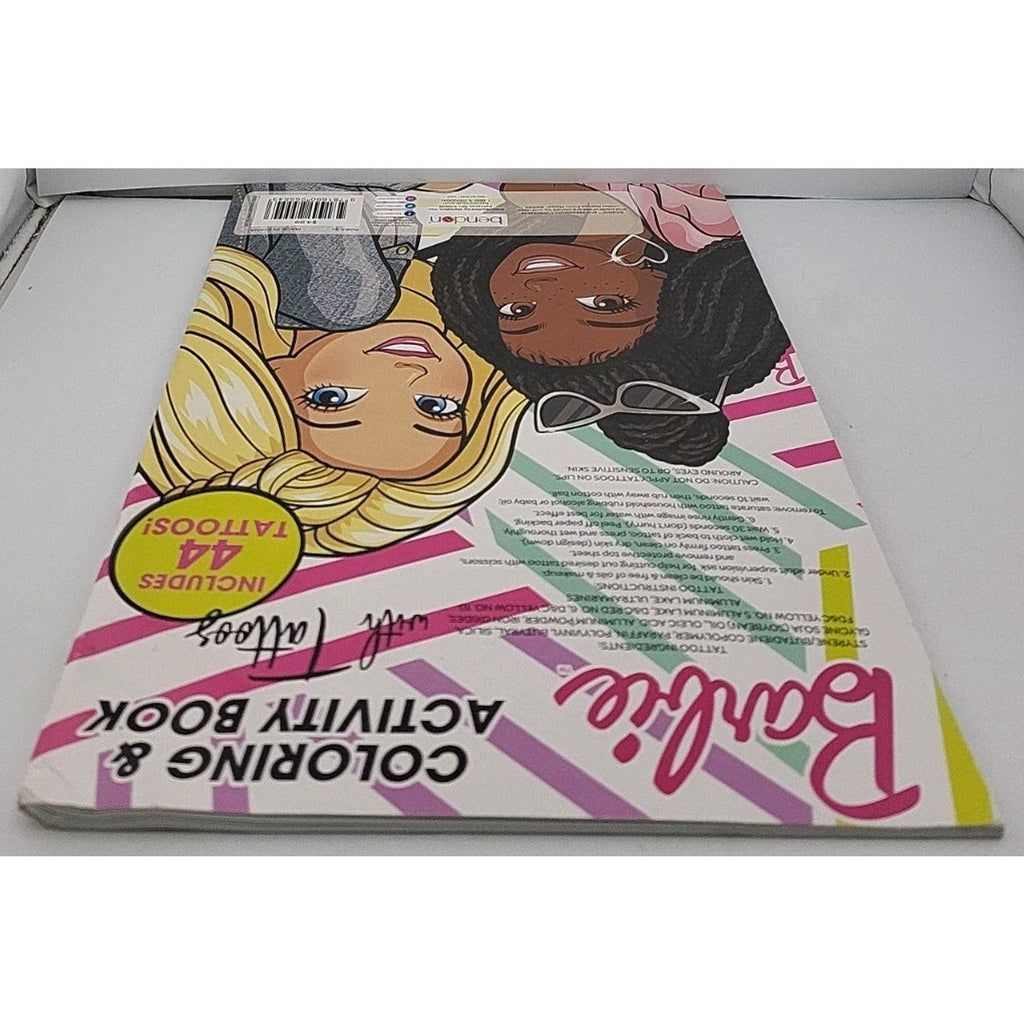 Barbie Coloring & Activity Book With Tattoos