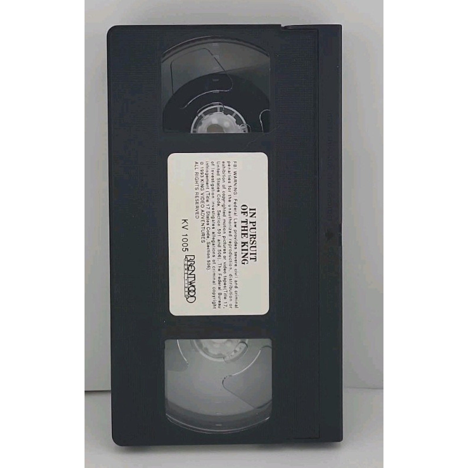 In Pursuit of the King (VHS, 2000)
